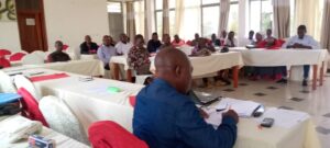 Réunion d'information des autorités locales sur le Projet à Kamanyola