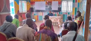 Réunion d'information des autorités locales sur le Projet à Nyangezi
