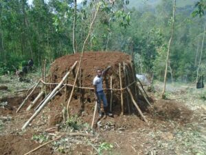 Meule rectangulaire améliorée montée et couverte à Katana