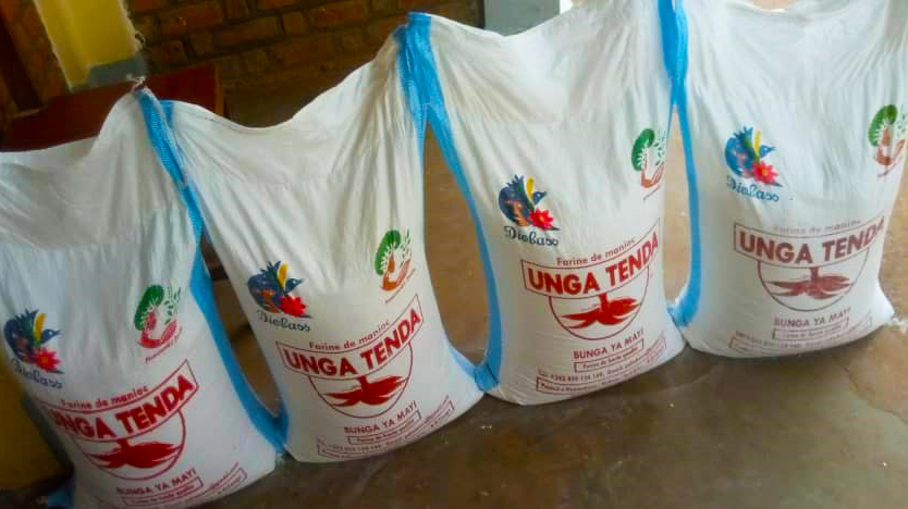 Production de Farine de manioc au Site de démonstration de Nyamakana