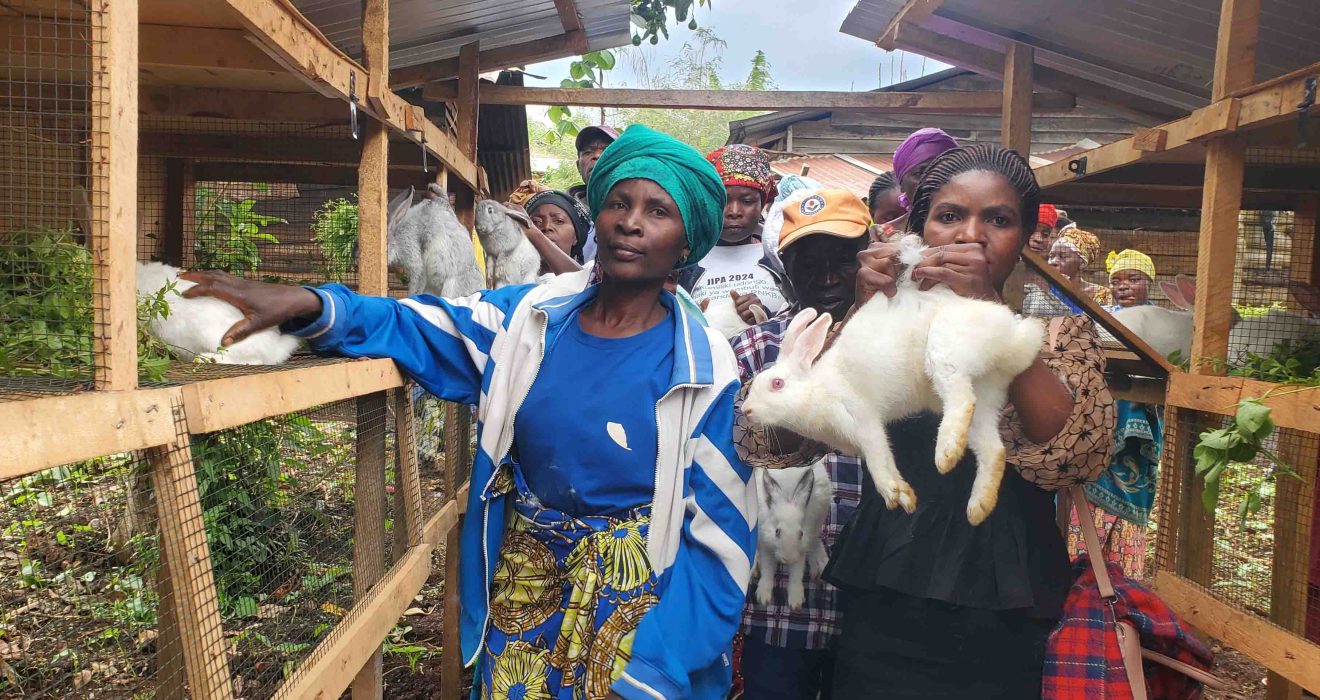 Atelier de formation sur les bonnes pratiques d’élevage des lapins à Kabare