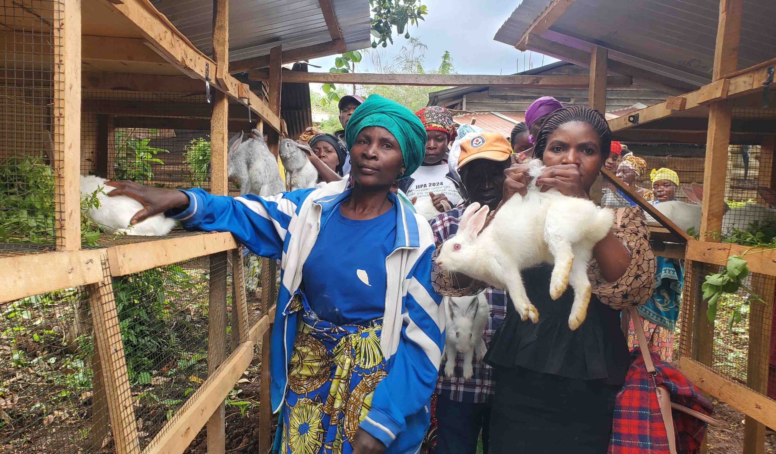 Atelier de formation sur les bonnes pratiques d’élevage des lapins à Kabare